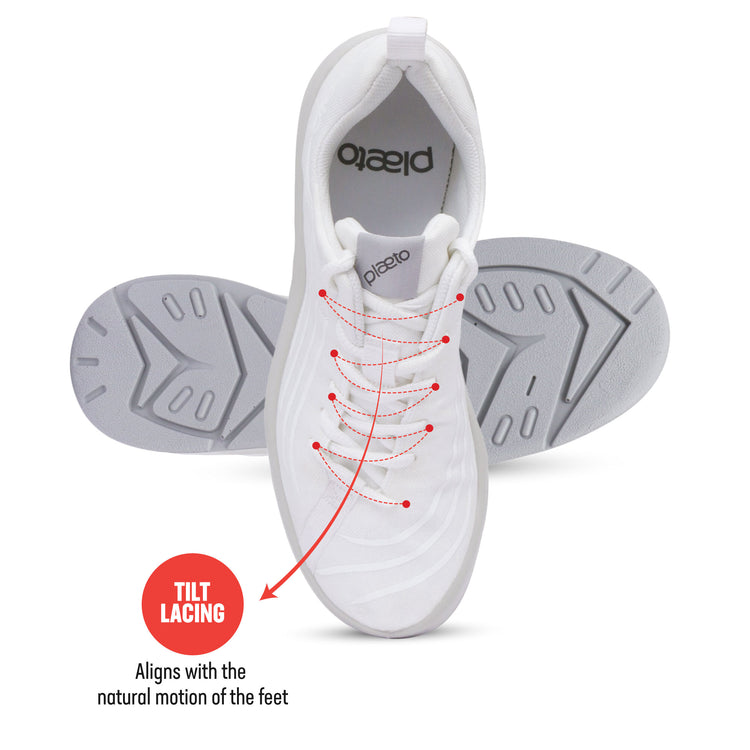 Nova Multiplay School Shoes (5 - 12 UK) - White