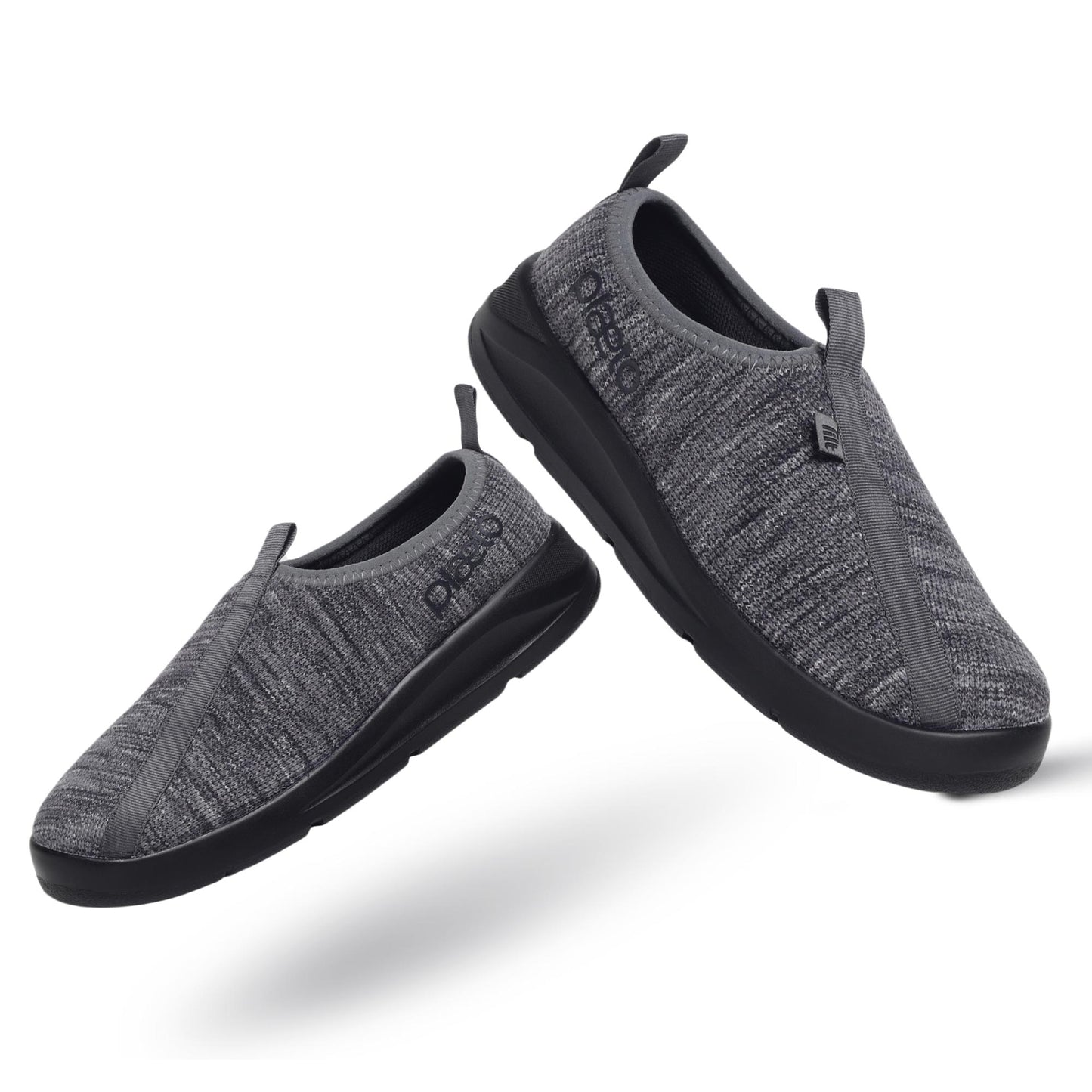 EZPlay Premium Slip Ons for Men - Black / Grey