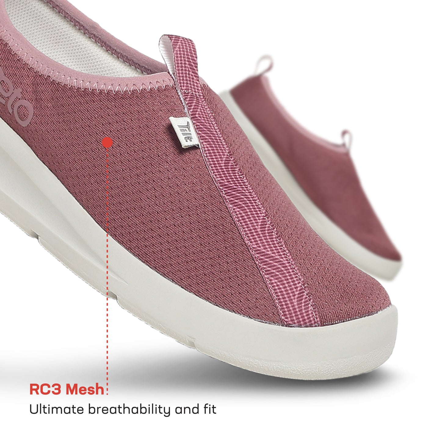 EZPlay Slip Ons for Women - Pink / Pink