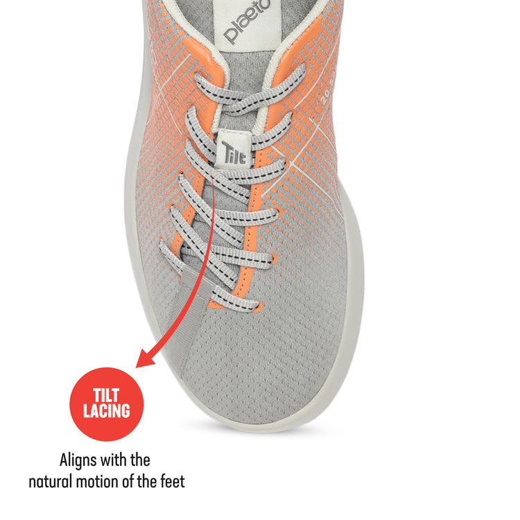 Block 5 Men's Multiplay Sports Shoes - Grey / Orange