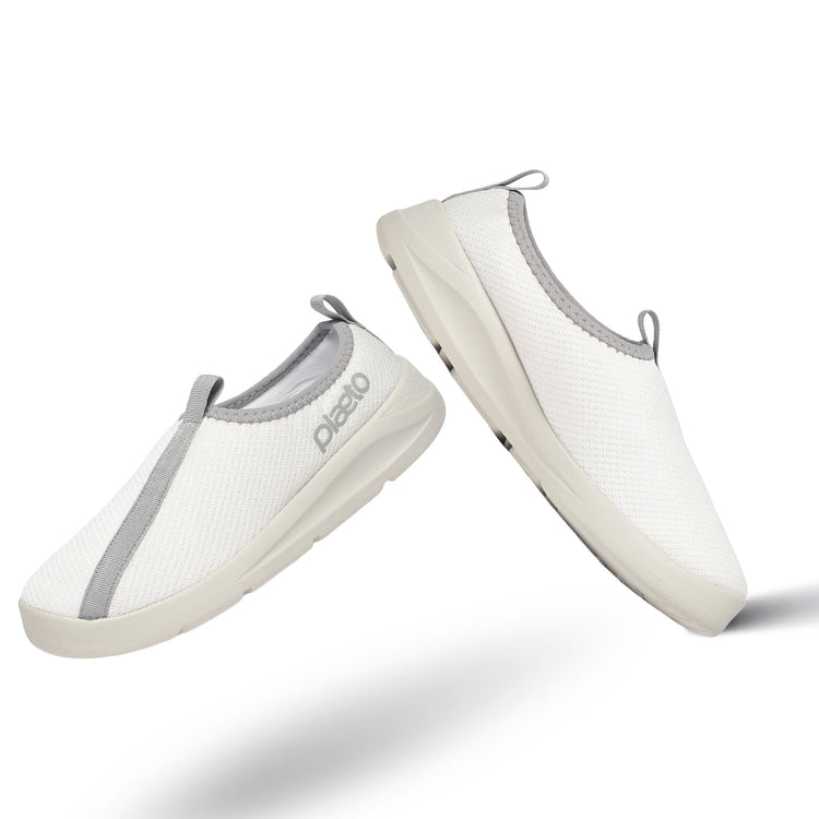 EZPlay Slip Ons for Women - White