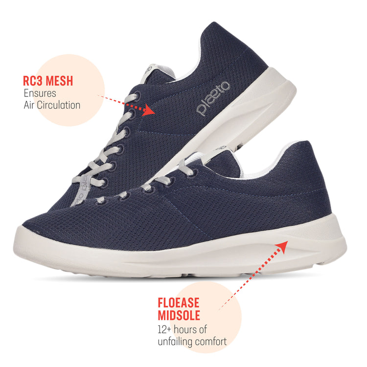 Ace Men's Multiplay Casual Shoes - Navy / Grey