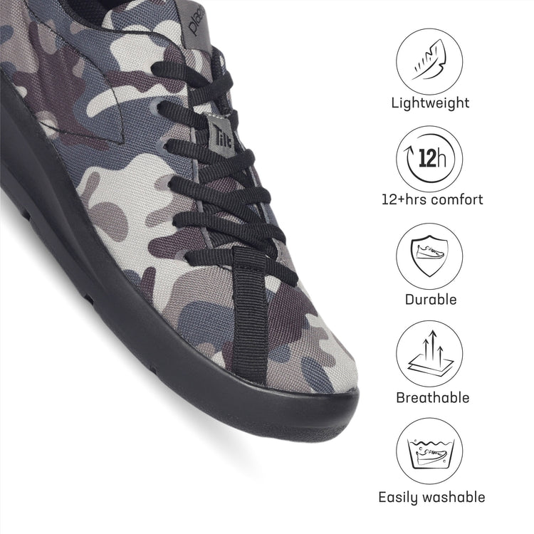 Camo Men's Multiplay Casual Shoes - Blue / Grey