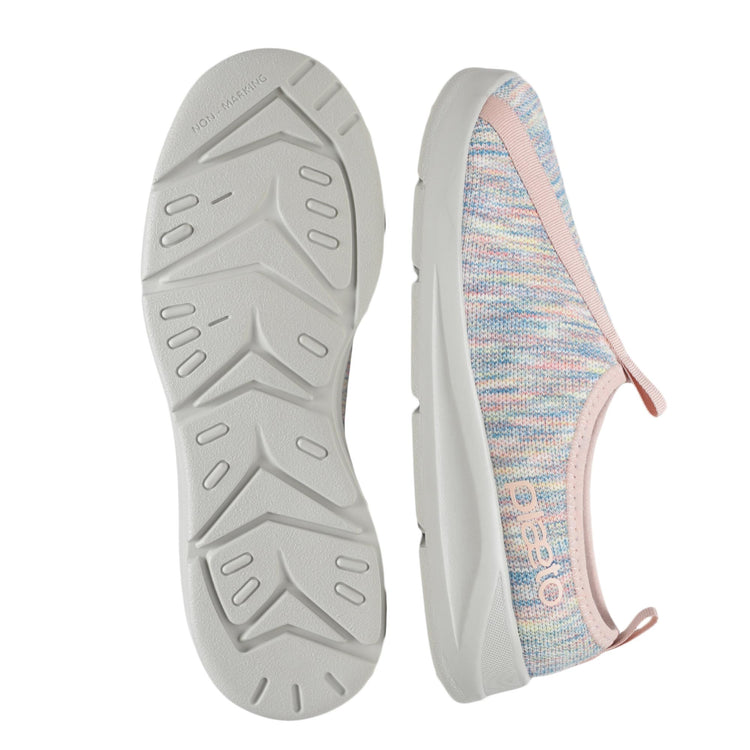 EZPlay Premium Slip Ons for Women - Pink / Grey