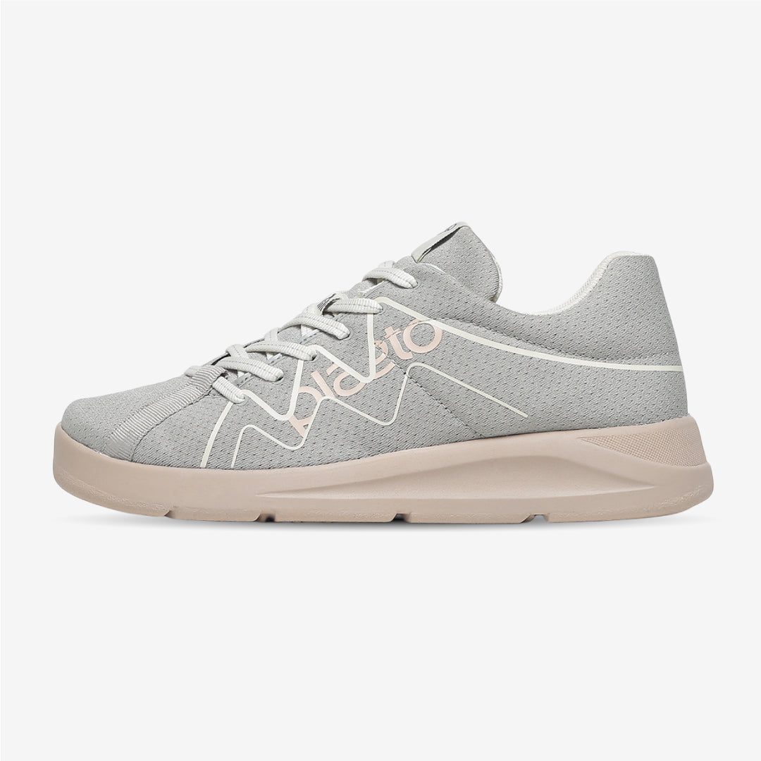 Gully Women's Multiplay Sports Shoes - Grey / Beige