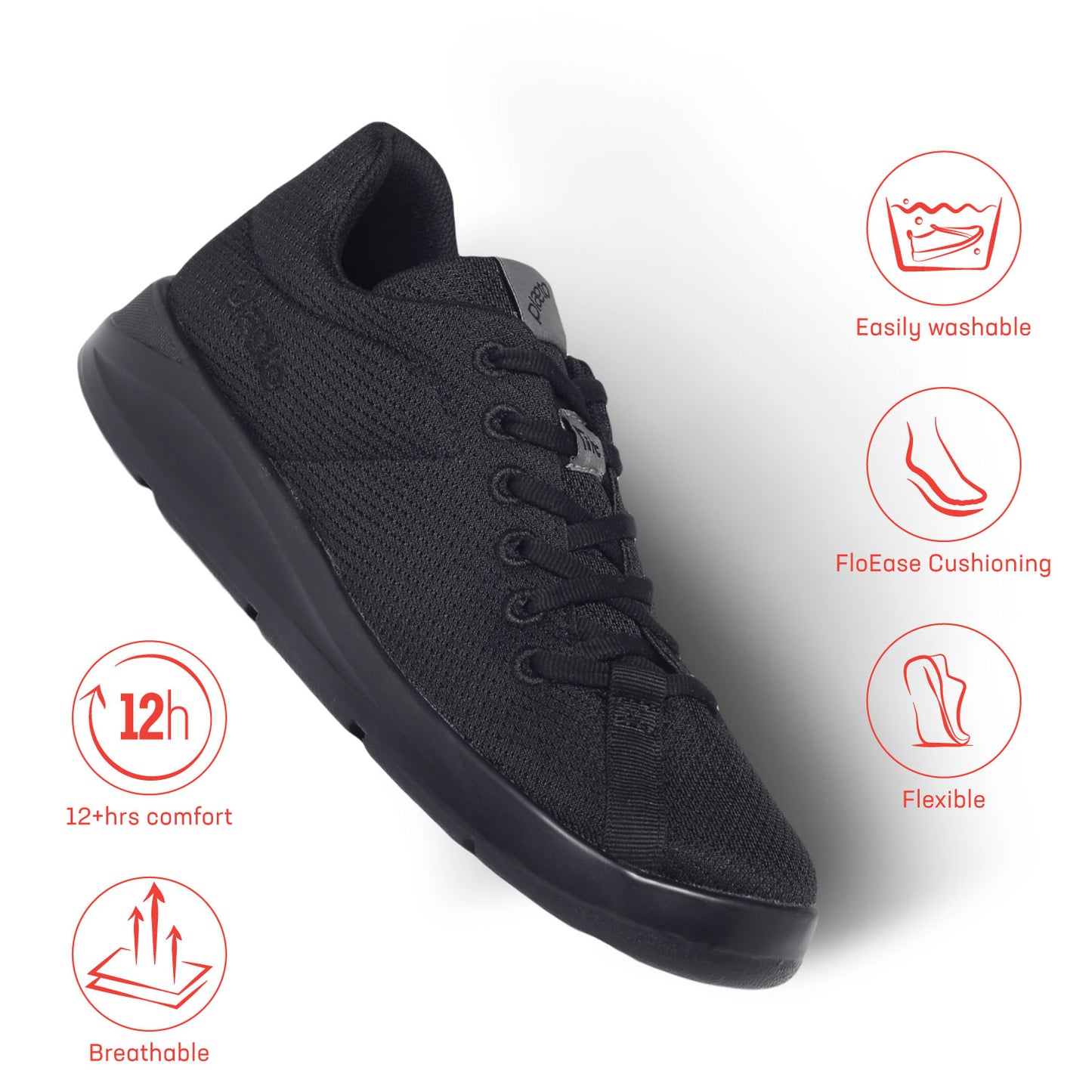 Classic Men's Multiplay Casual Shoes - Black