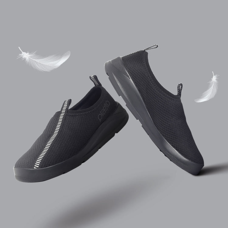 EZPlay Slip Ons for Men - Black