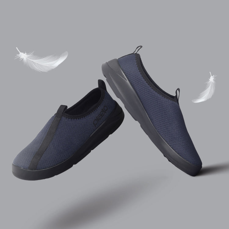 EZPlay Slip Ons for Men - Navy Blue