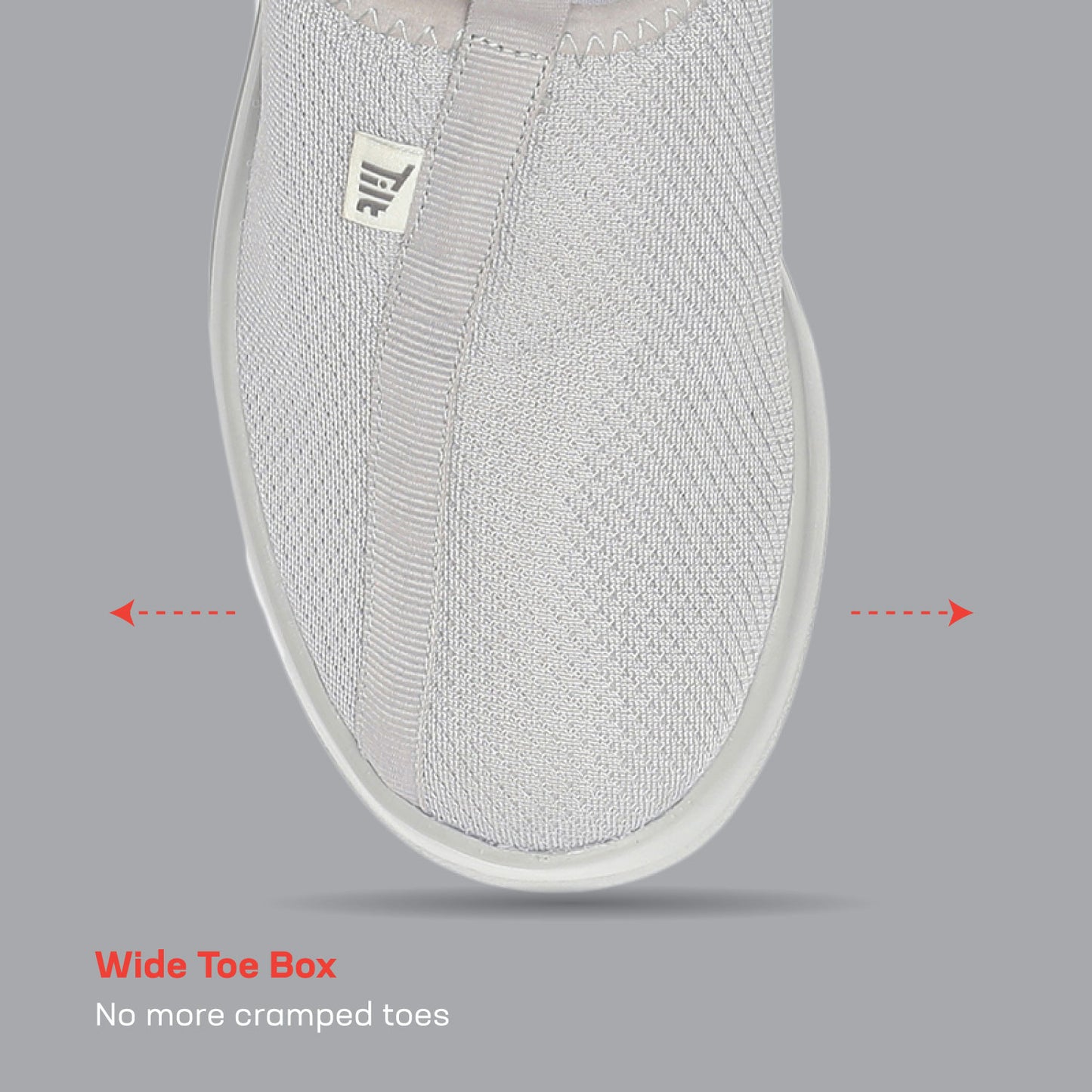 EZPlay Slip Ons for Men - Grey