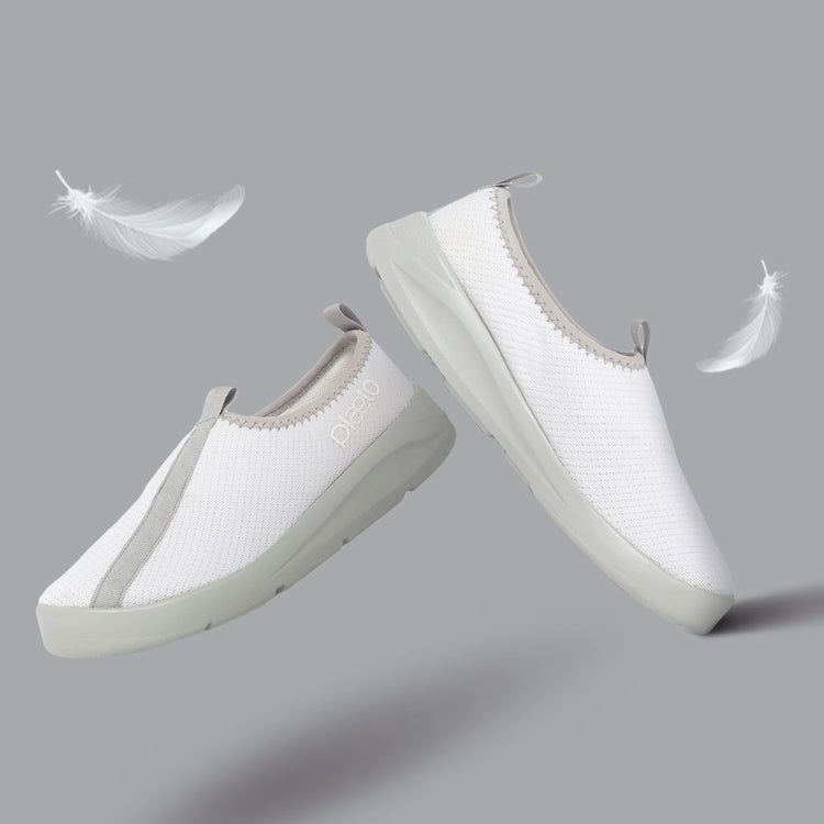 EZPlay Slip Ons for Men - White