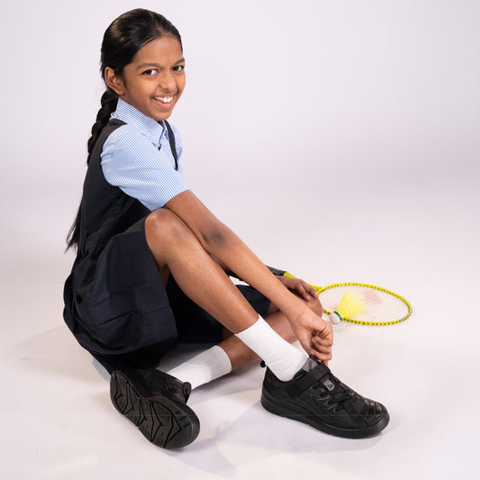 Nova School Shoes | (1 - 4 UK) - Black