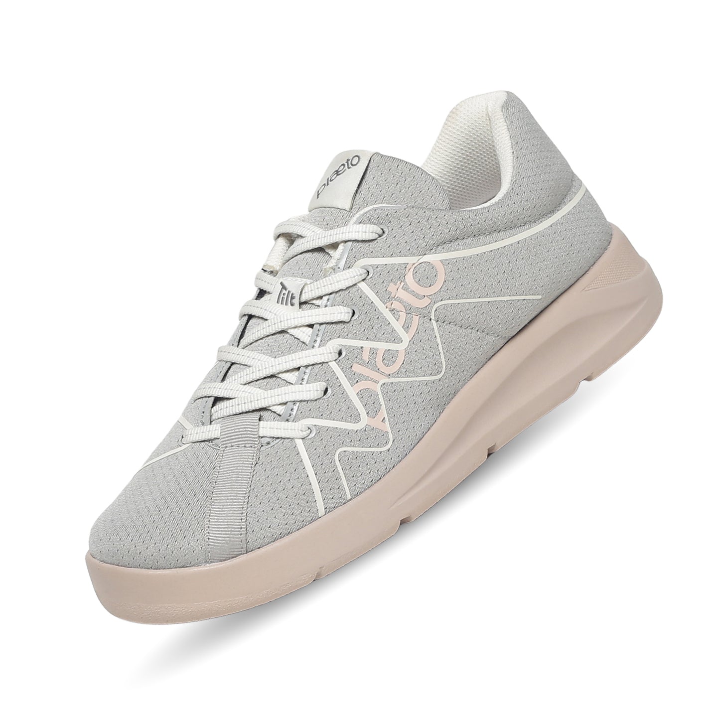 Gully Women's Multiplay Sports Shoes - Grey / Beige