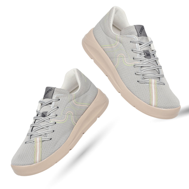 Route 44 Women's Multiplay Sports Shoes - Grey / Beige