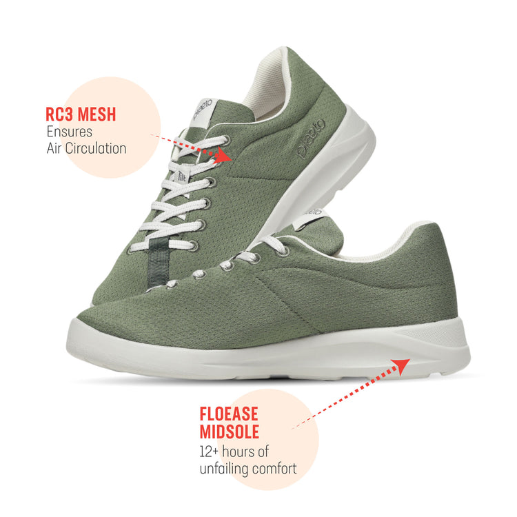 Ace Men's Multiplay Casual Shoes - Olive / Grey