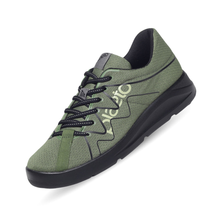 Gully Men's Multiplay Sports Shoes - Olive / Black