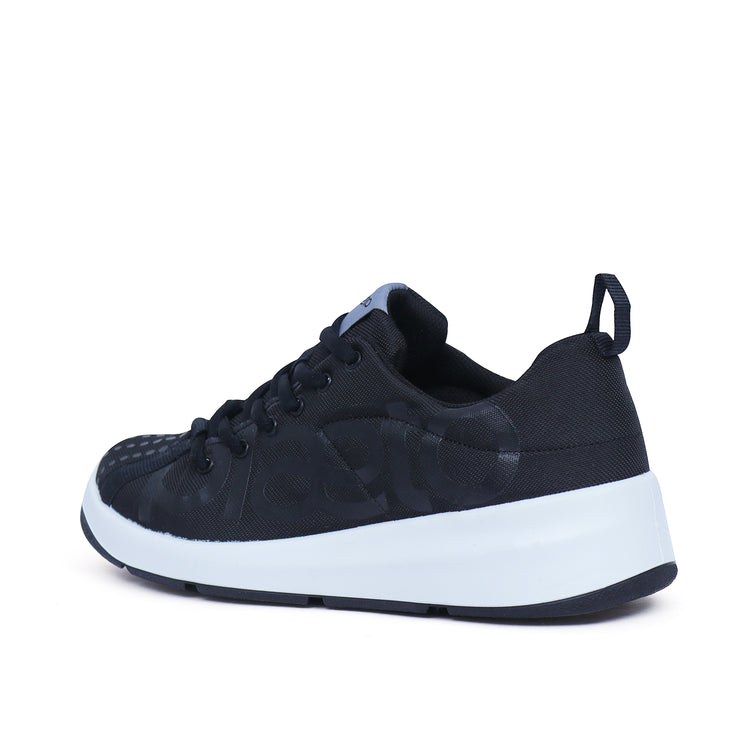 Slam Women's Multiplay Sports Shoes - Black / Black