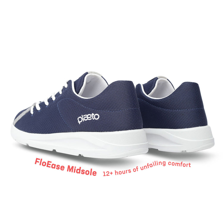 Ace Men's Multiplay Casual Shoes - Navy Blue / Grey