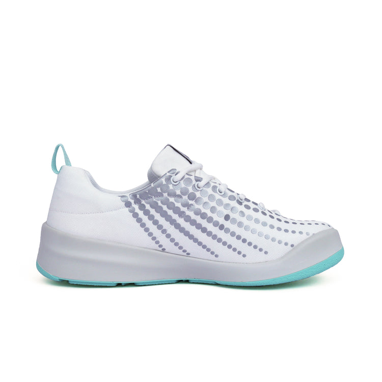 Slam Women's Multiplay Sports Shoes - White / Mint