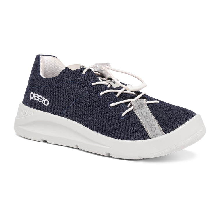 Ace Kids Multiplay Casual Shoes - Navy Blue / Grey