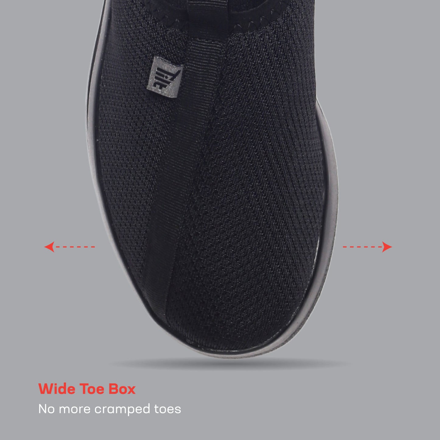 EZPlay Slip Ons for Men - All Black