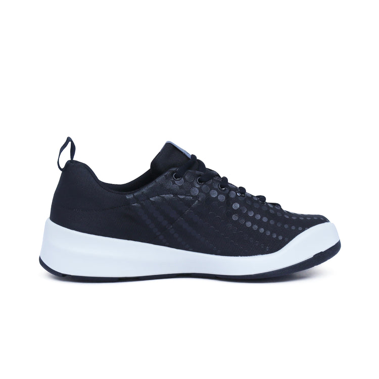 Slam Women's Multiplay Sports Shoes - Black / Black